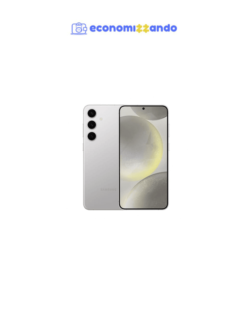 Celular Samsung Galaxy S24 , 256GB, 12GB de RAM, Tela de 6.7", Galaxy AI - Cinza