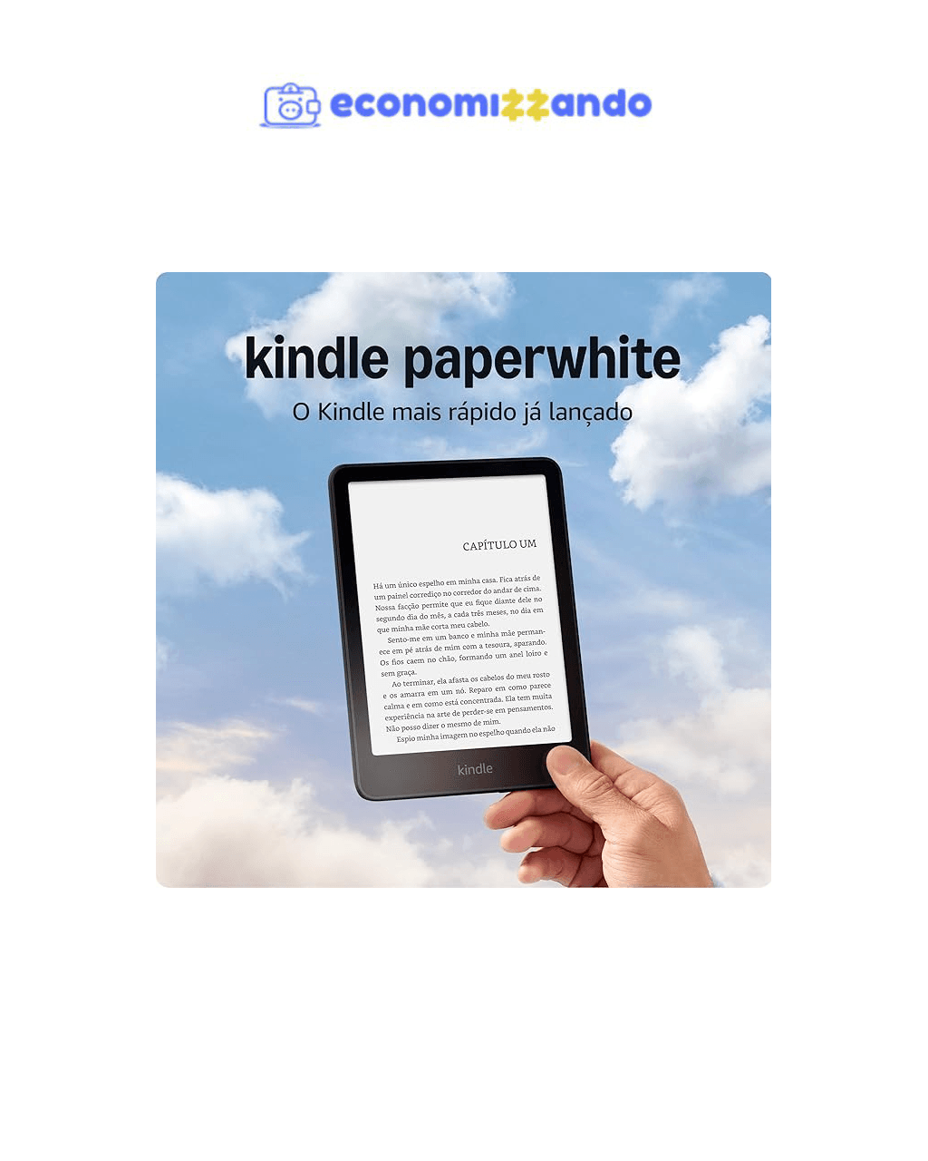 Kindle Paperwhite 16 GB (Geração mais recente) - O Kindle mais rápido já lançado, com nova tela antirreflexo de 7” e bateria que dura semanas - Cor Preta