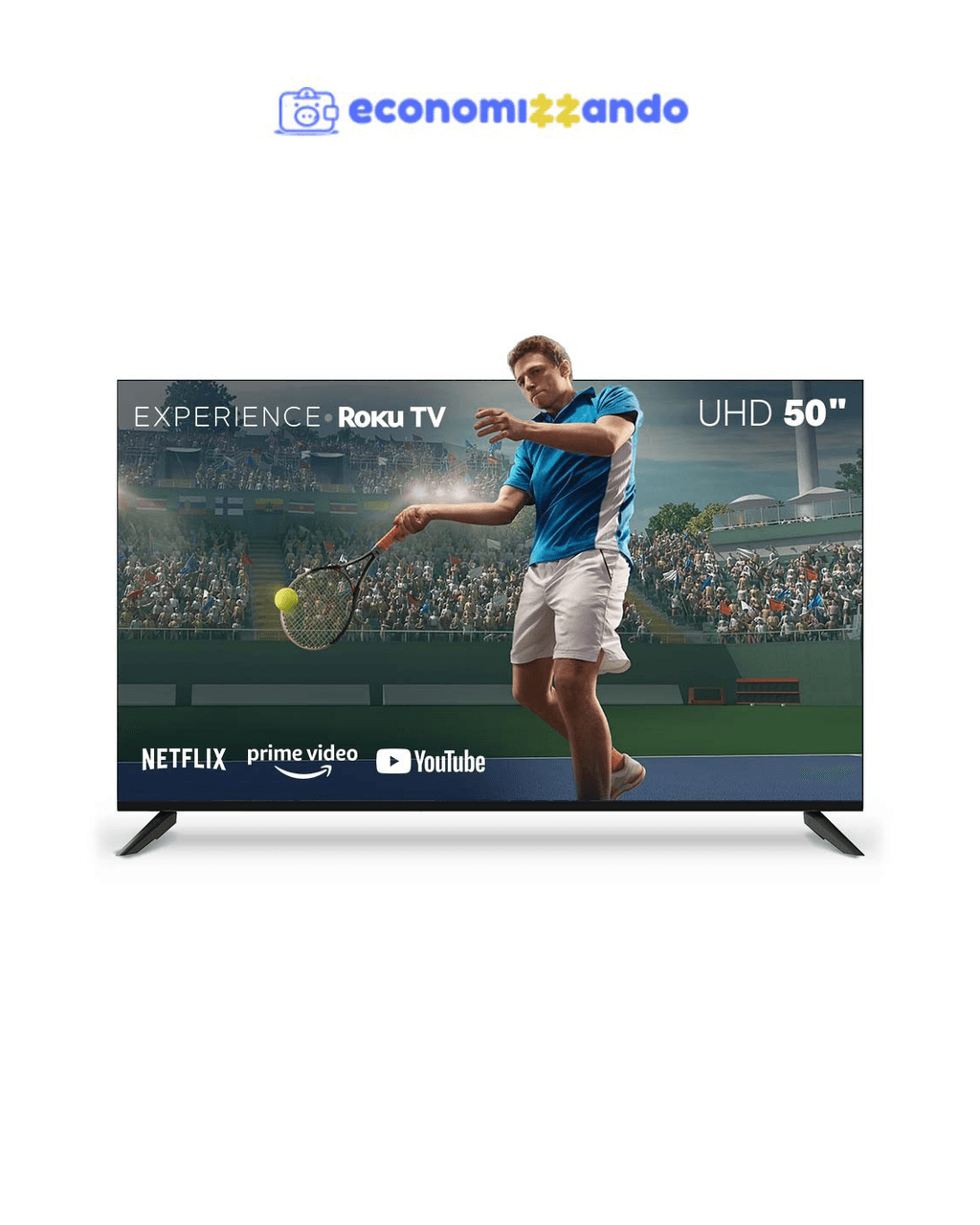 Smart TV DLED 50 4K Multi Roku 4HDMI 2USB Wi-Fi - TL059EX