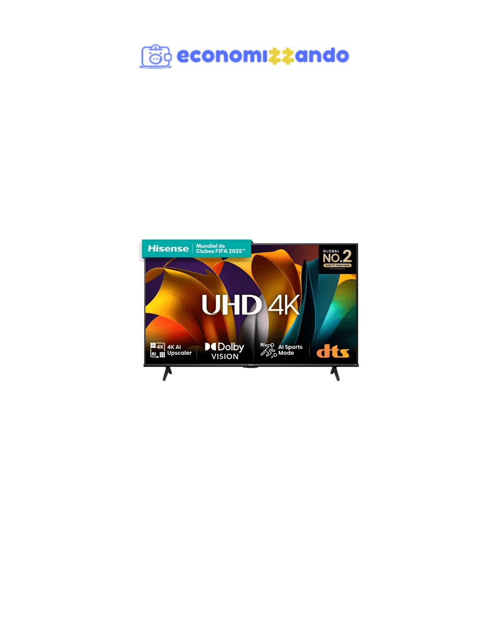 Hisense Smart Tv Uhd 4k Dled 50 Polegadas 50a6n 