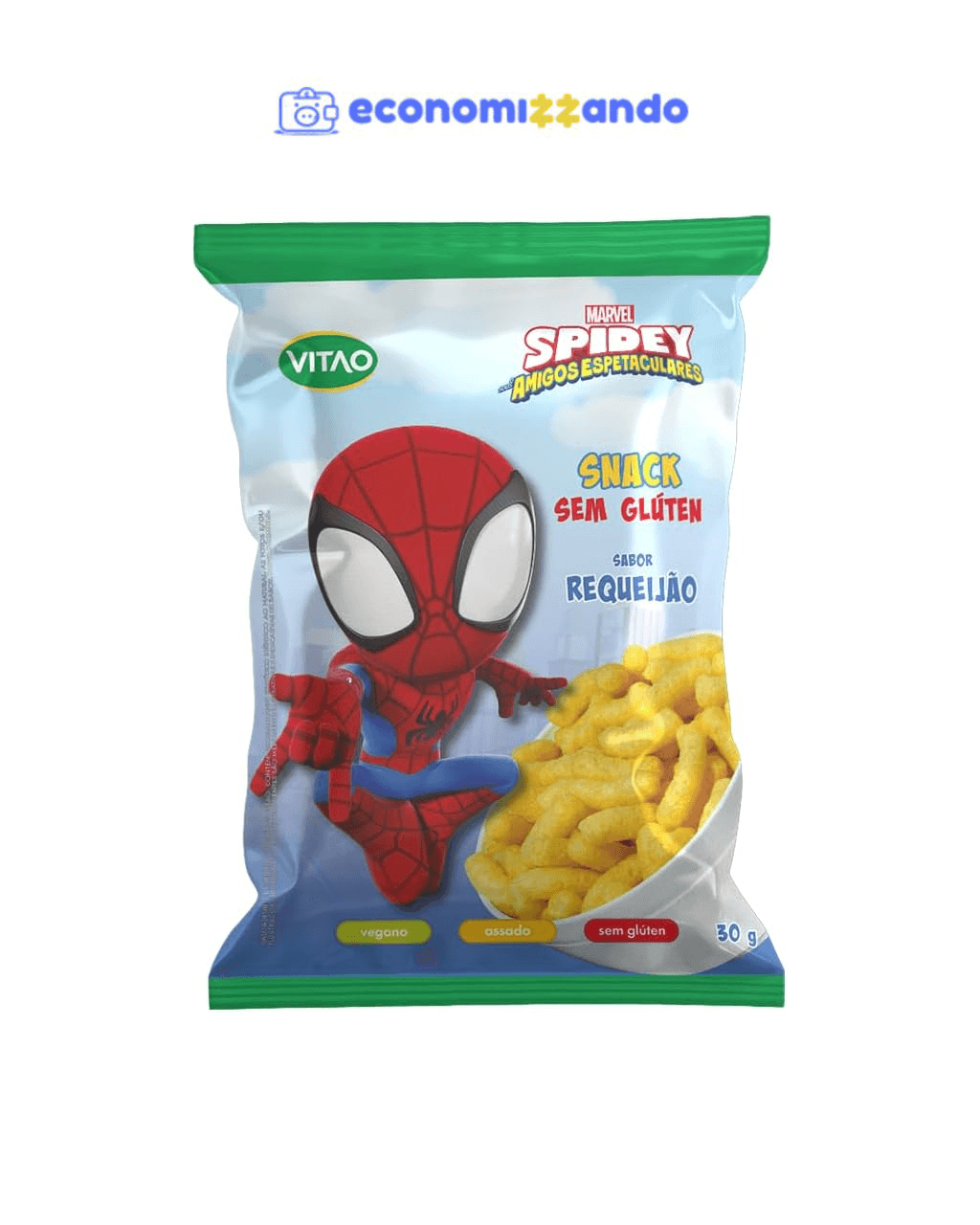 DISNEY SNACKS S GLUTEN REQUEIJAO 30G C24