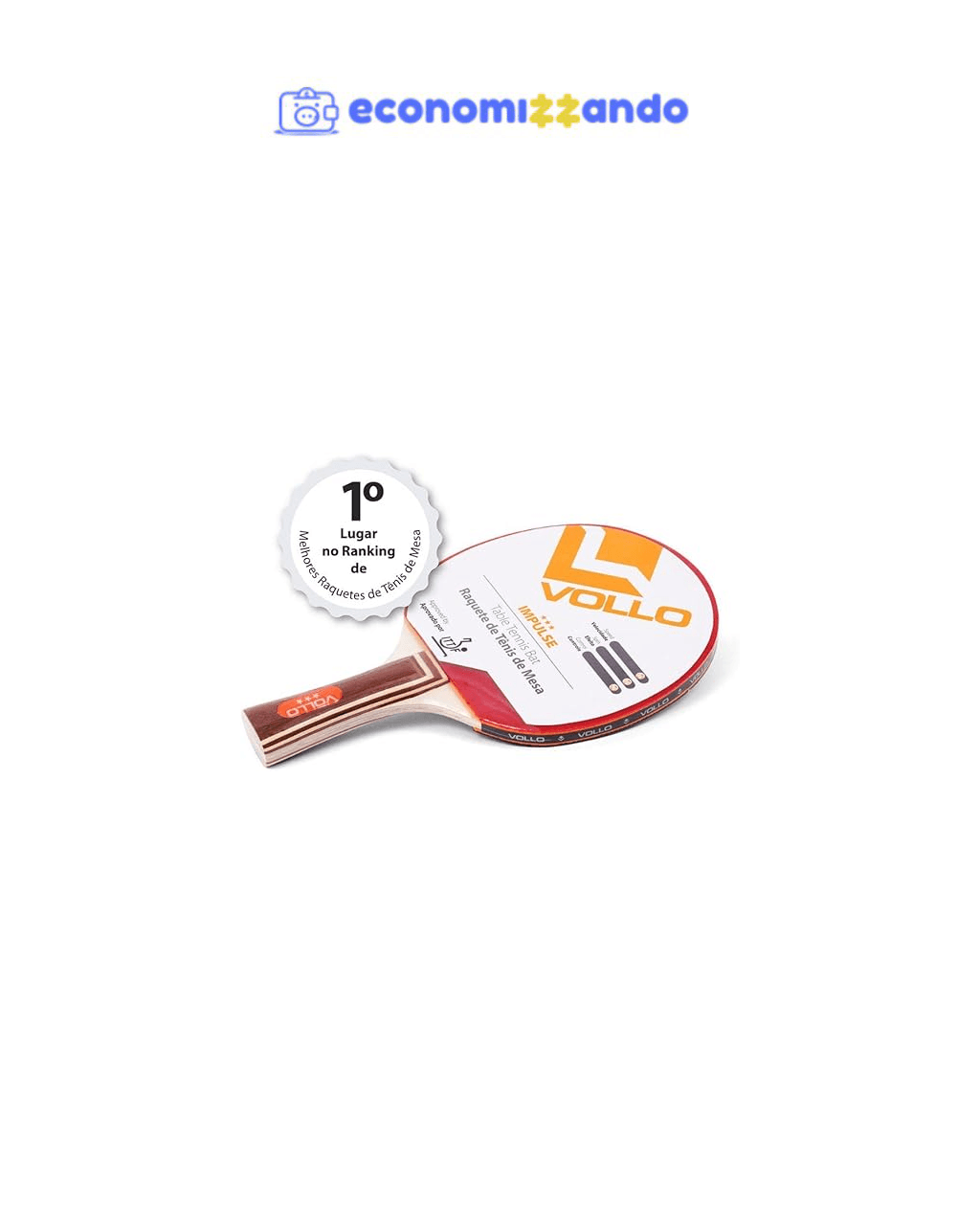 Vollo Raquete de Tênis de Mesa