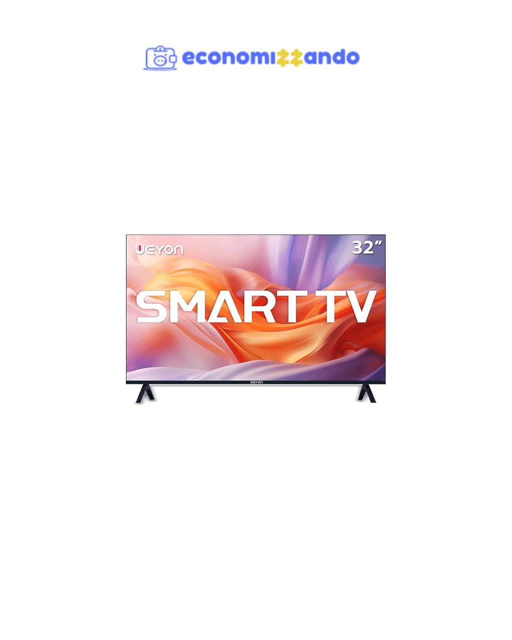 Smart Tv 32'' Led Hd Wi-fi Weyon Tv 60hz 32wdsnbx 100/240v Android 14