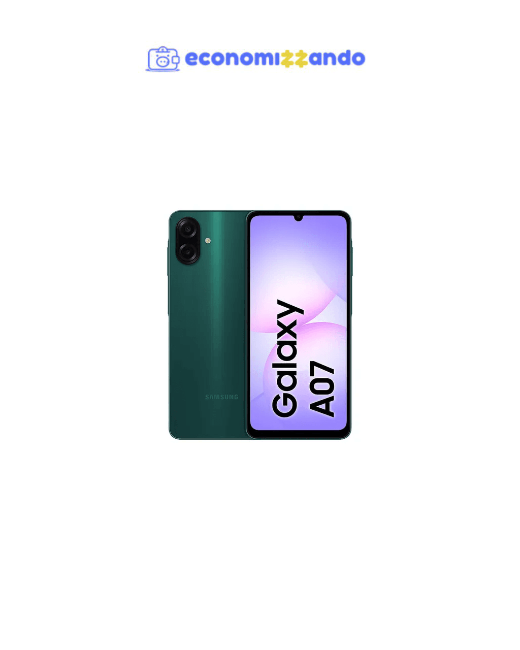 Celular Samsung Galaxy A07 128GB, 4GB - Verde