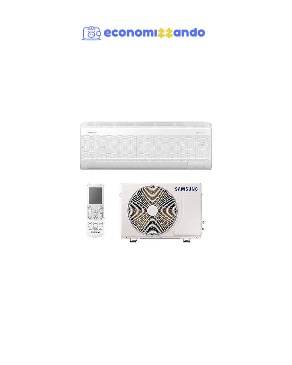 Ar Condicionado Split Hi Wall Samsung WindFree AI Inverter 12.000 Btus Frio 220v R-32