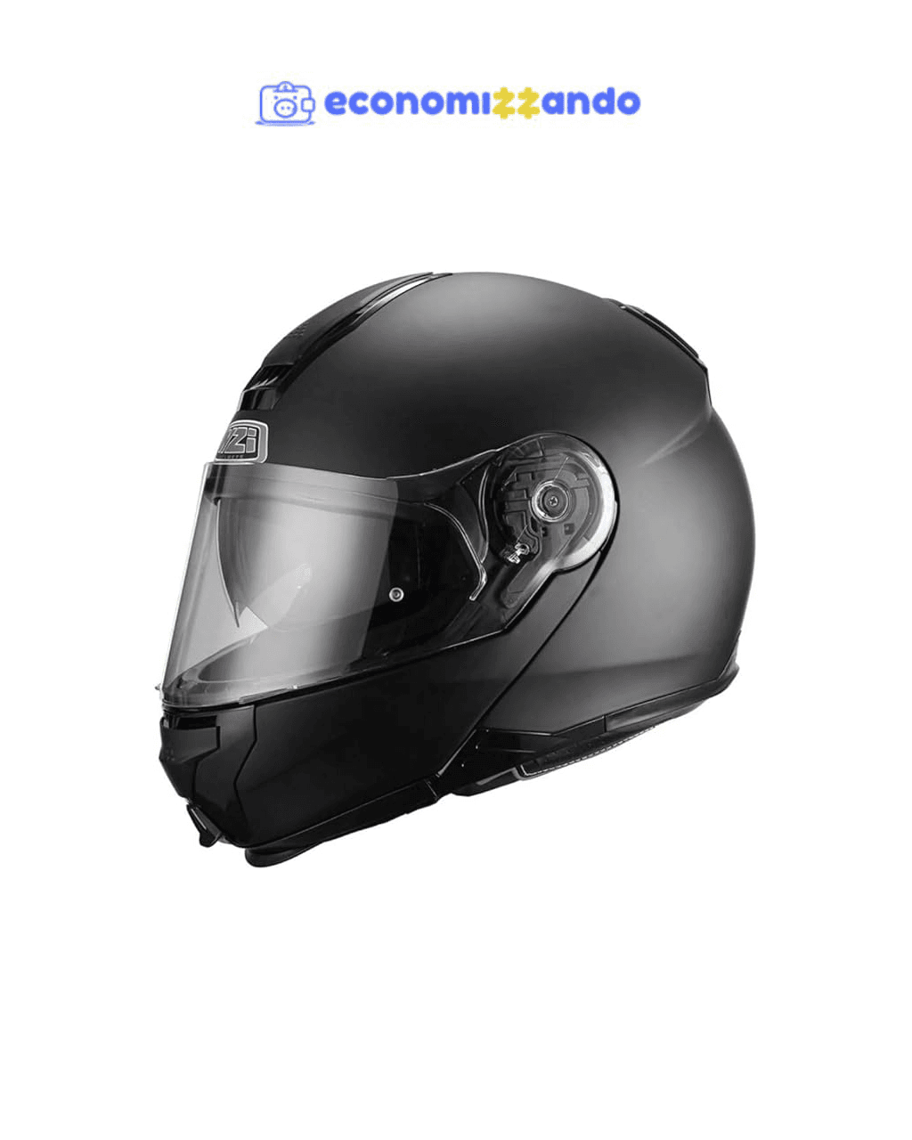 Capacete Nzi Combi 2 Preto Fosco 58