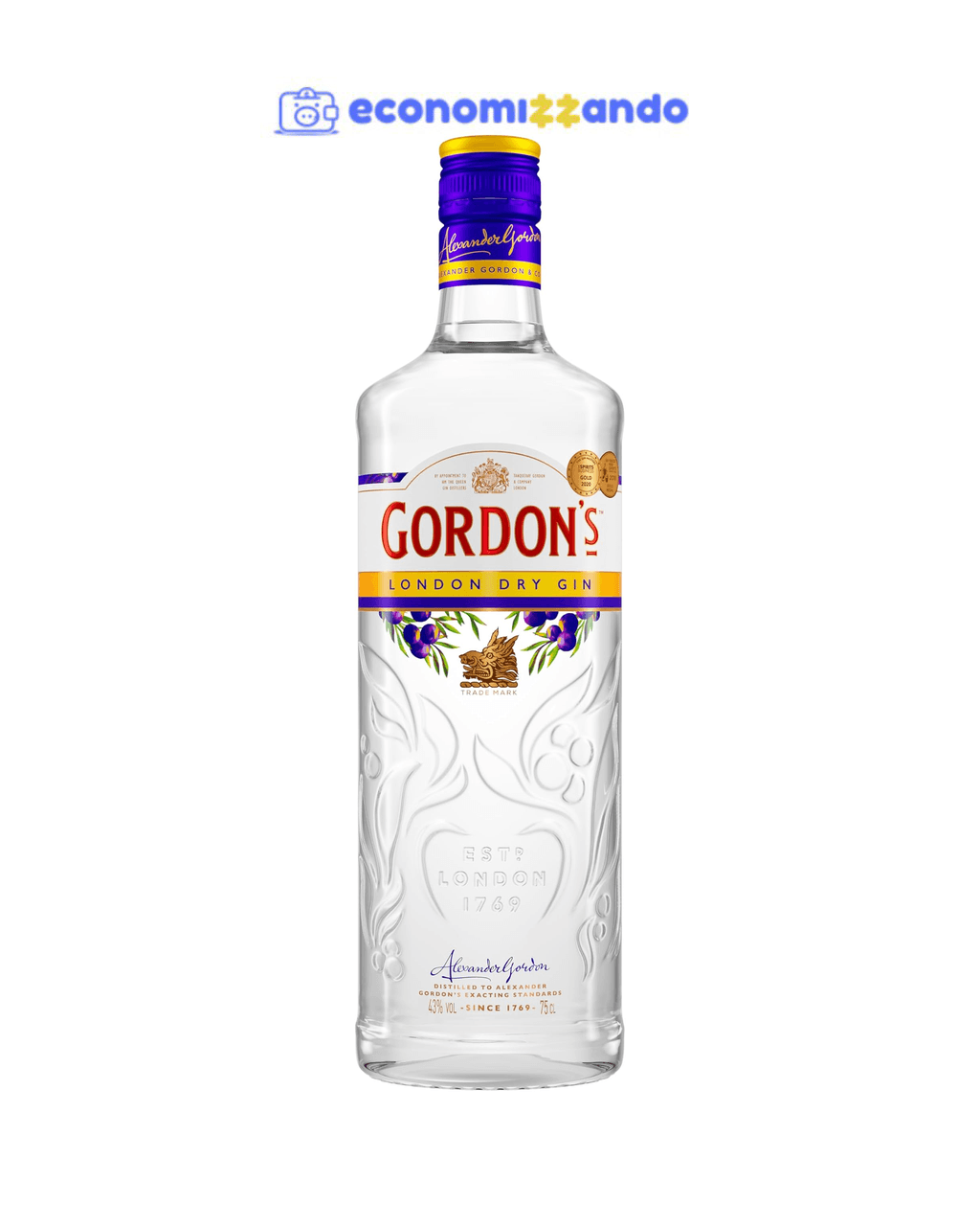 GORDON'S Gin Gordon'S 750Ml