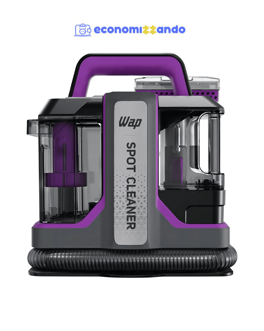 Extratora de Sujeira Portátil WAP Spot Cleaner W3 Borrifa Esfrega e Extrai 1450W de Potência e Bico de Autolimpeza