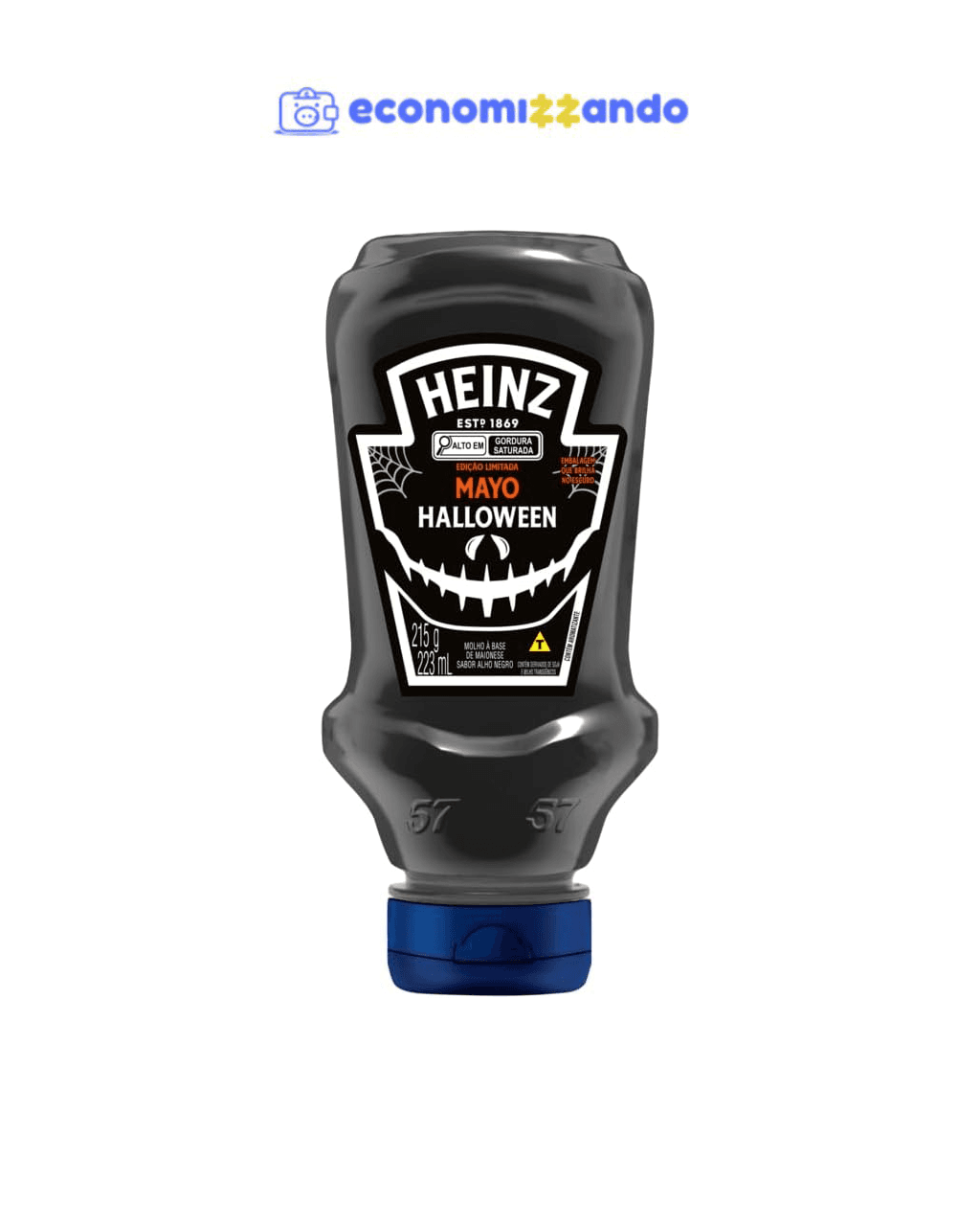 Heinz, Molho Maionese Halloween 215g