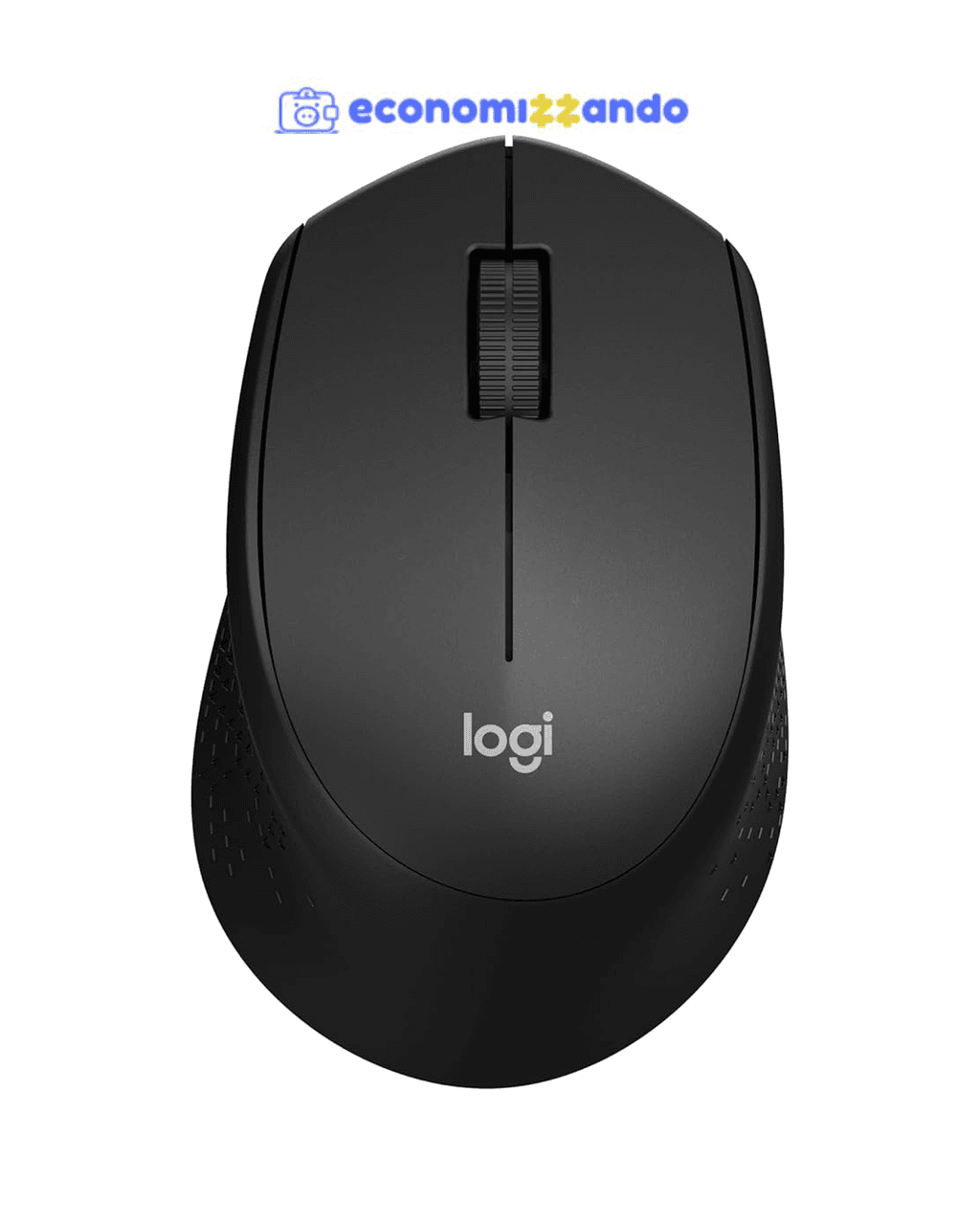 Mouse Sem Fio Logitech M330 SILENT com Clique Silencioso, Design Destro, Bateria de 18 Meses, Receptor USB, Compatível com Windows, macOS, ChromeOS e Pilha Inclusa - Preto