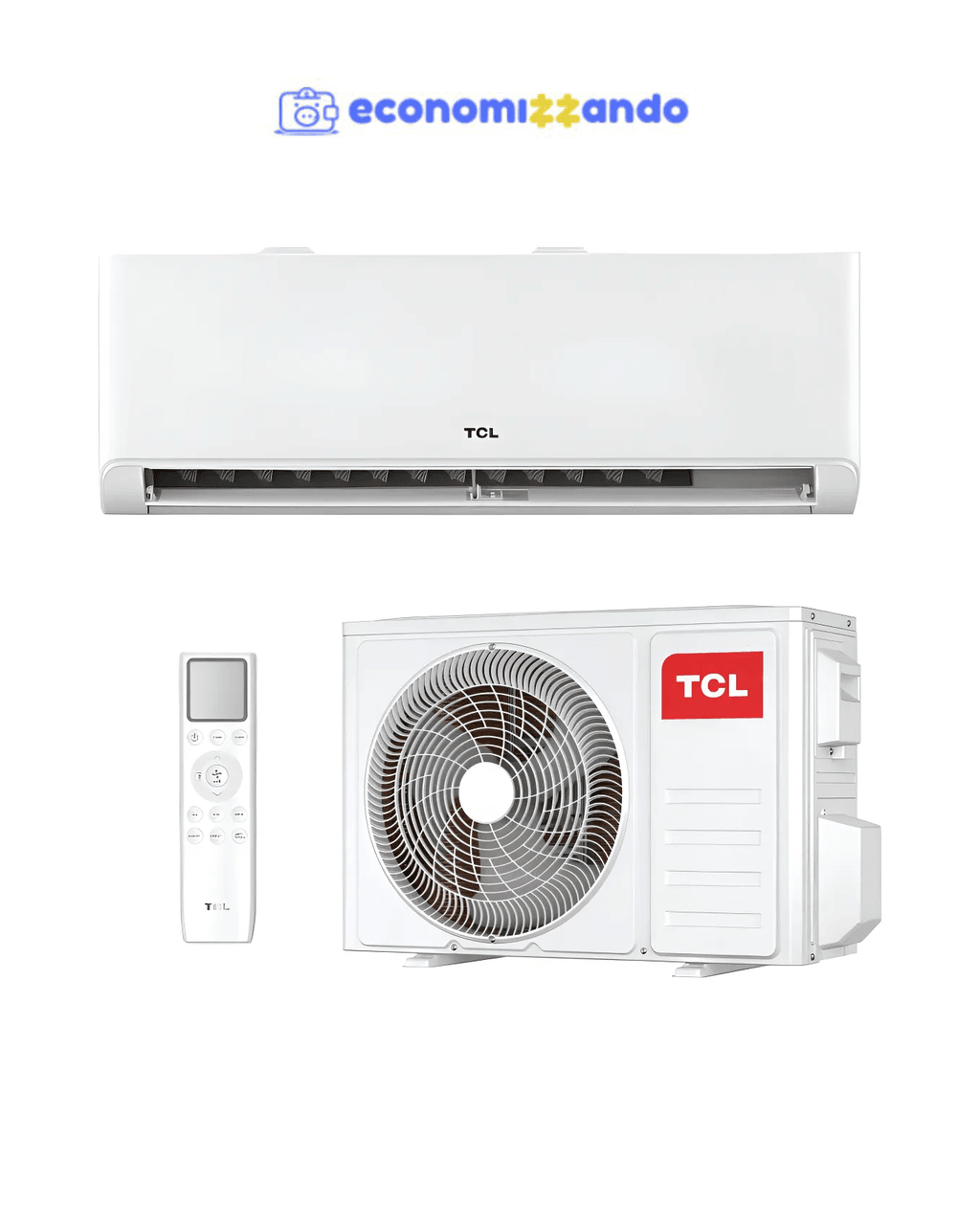Ar Condicionado Split Hi Wall TCL T-Pro 2.0 Inverter 9.000 Btus Frio R-32