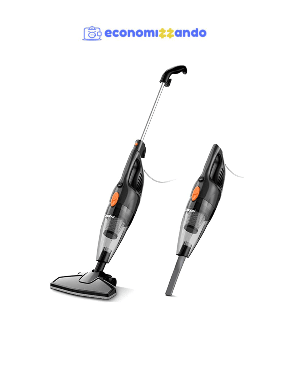 Aspirador de Pó Vertical 2 em Portatil 220V - Gaabor