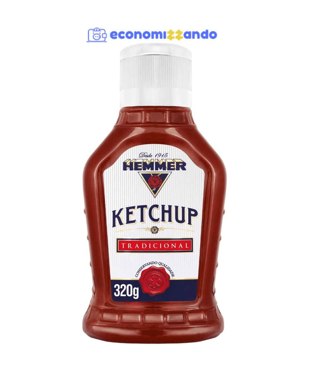 Hemmer Ketchup Tradicional Bisnaga 320G