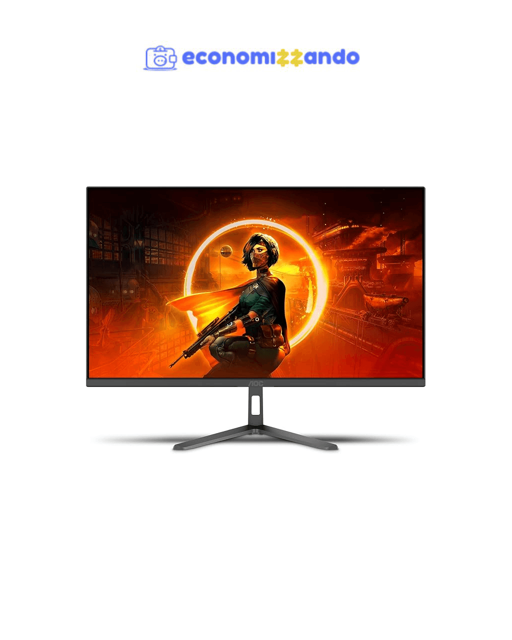 Monitor Gamer AOC 24" 180Hz 1ms HDR IPS 24G30E