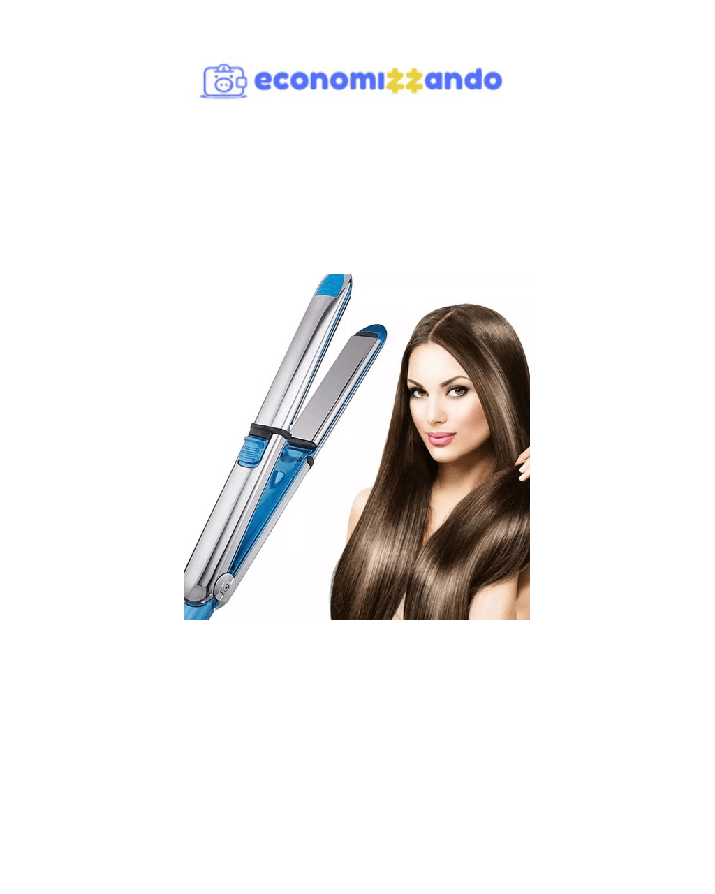 Prancha de Cabelo e Baby liss  Profissional 465°F  Titanium Optima 3000