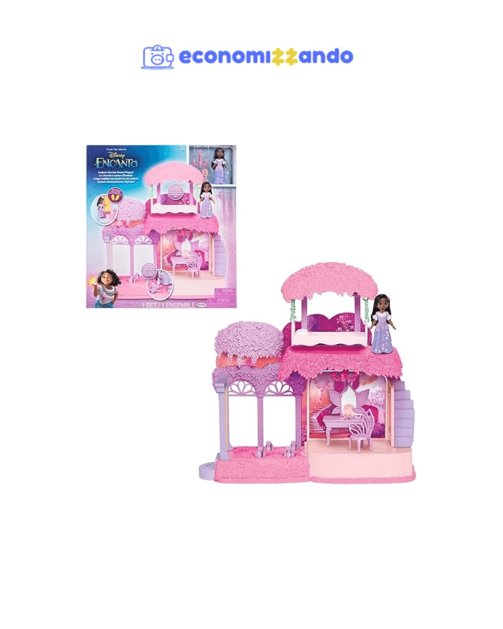 Encanto - Playset Quarto da Isabela - Candide