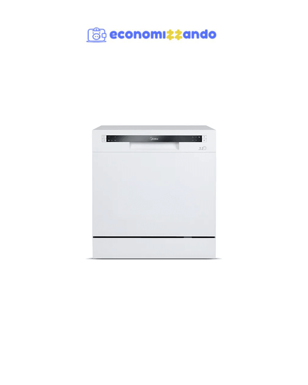 Lava Louças Midea 8 serviços DWA08B1 Branco