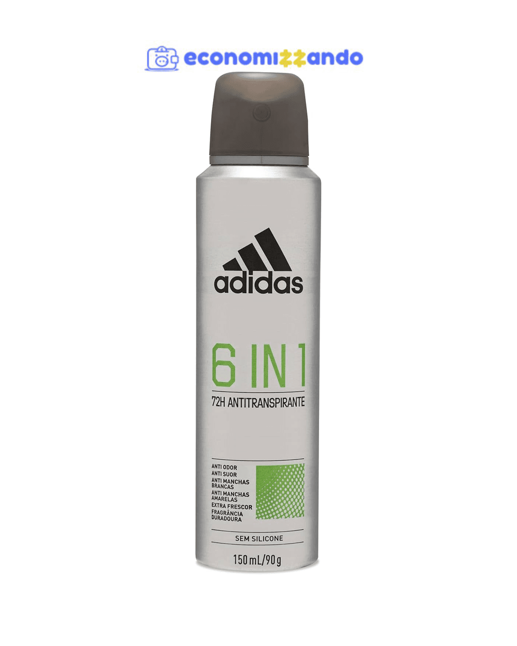 Coty - Desodorante Aero Ant Adidas 150Ml Masc 6 In 1