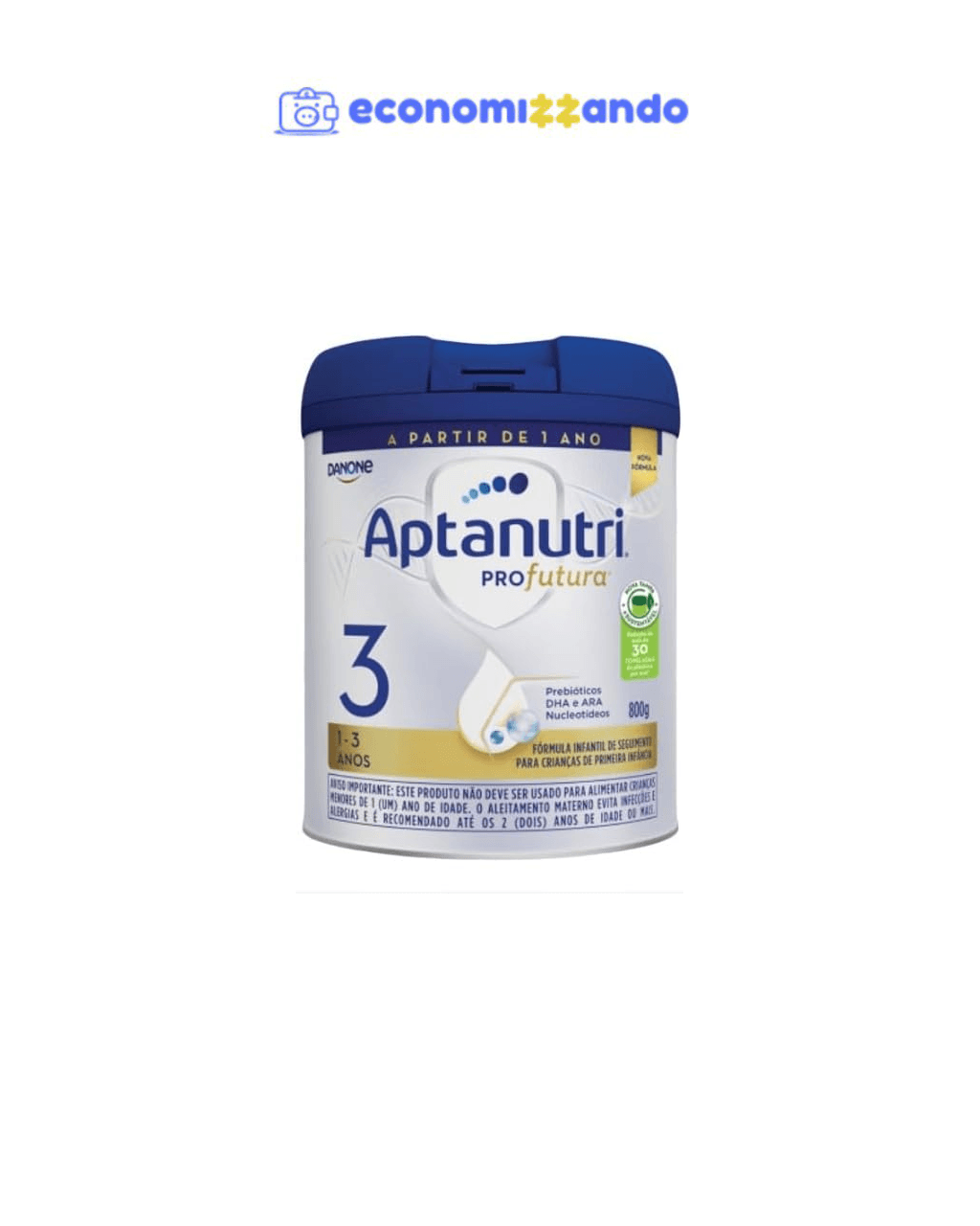 Danone, Fórmula Infantil Aptanutri Profutura 3, 800g