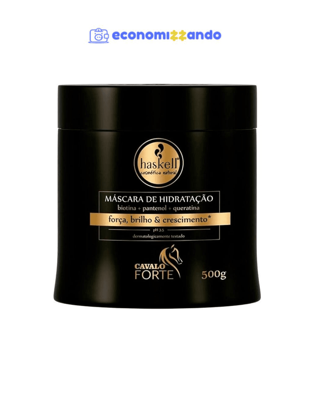 Mascara Cavalo Forte, Haskell, 500g