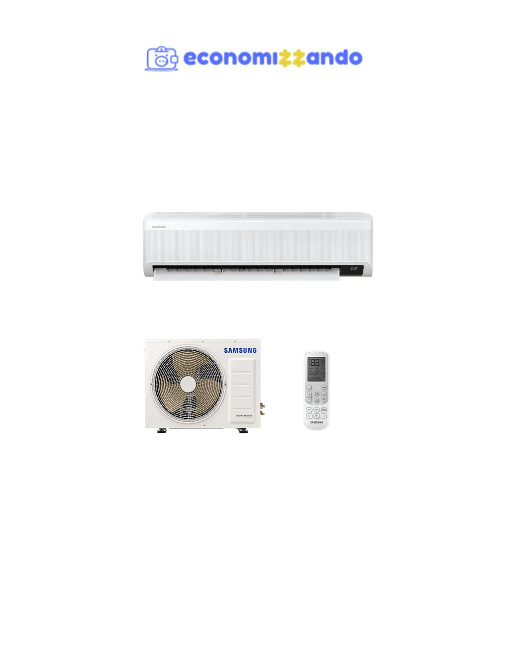 Ar Cond Split Inverter Samsung Windfree Connect 12k F - 220V