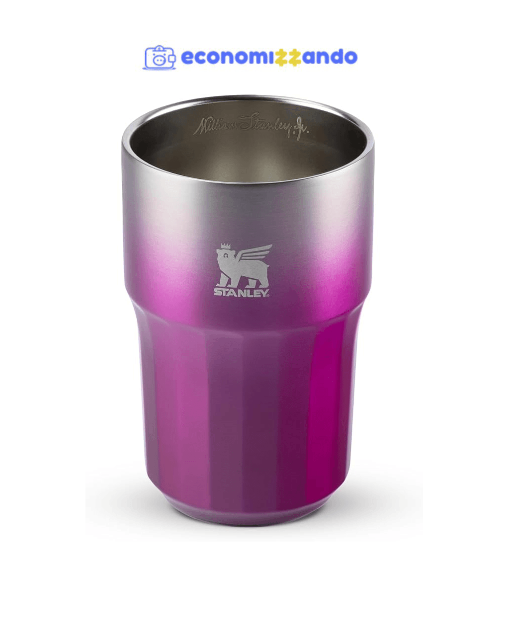 Stanley - Copo Térmico para Cerveja, 384ml, para Bebidas Frias ou Quentes, Vivid Violet Haze