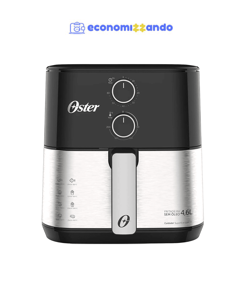 Oster OFRT520 - Fritadeira Sem Óleo