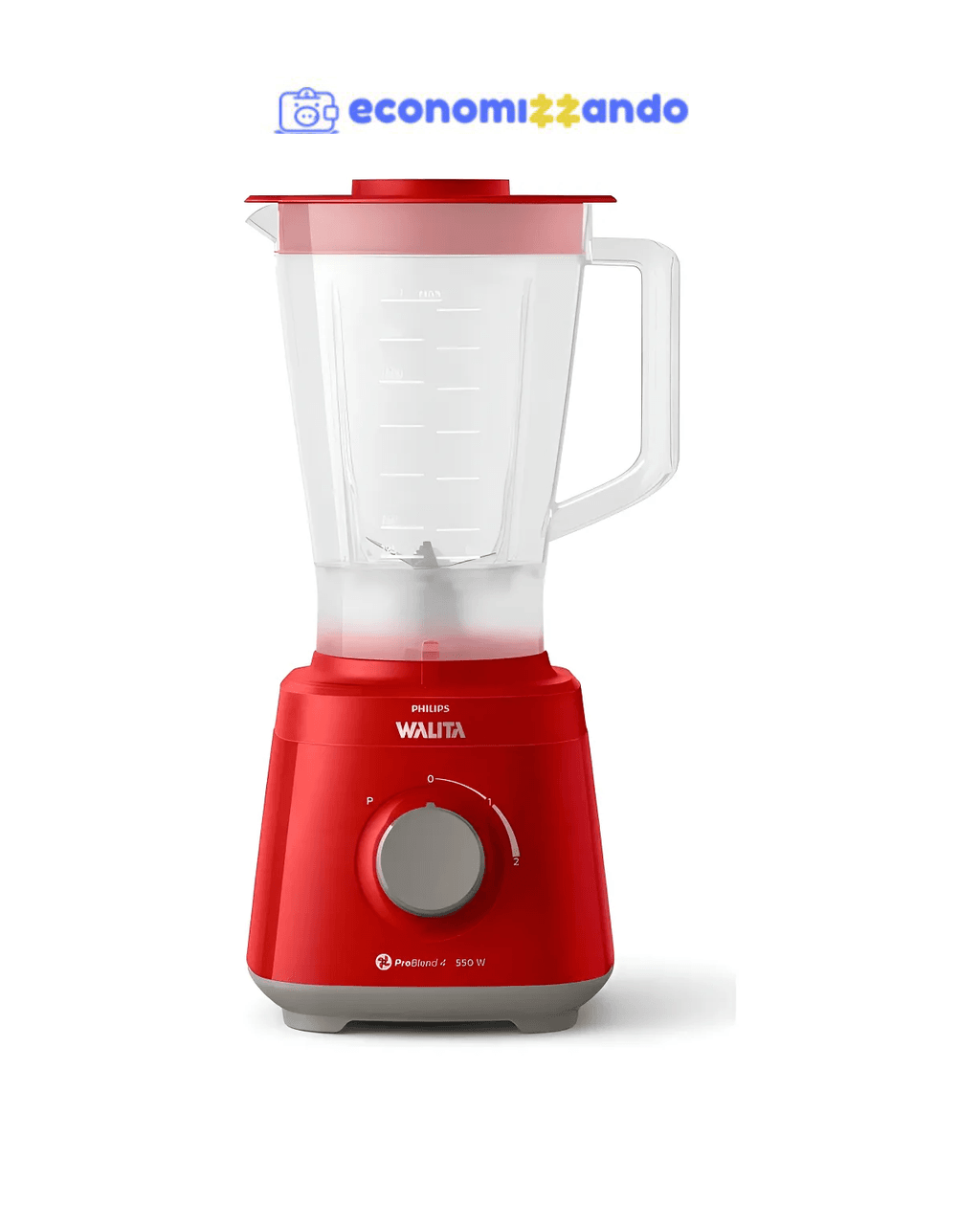 Liquidificador Daily Ri2110 Vermelho Philips Walita