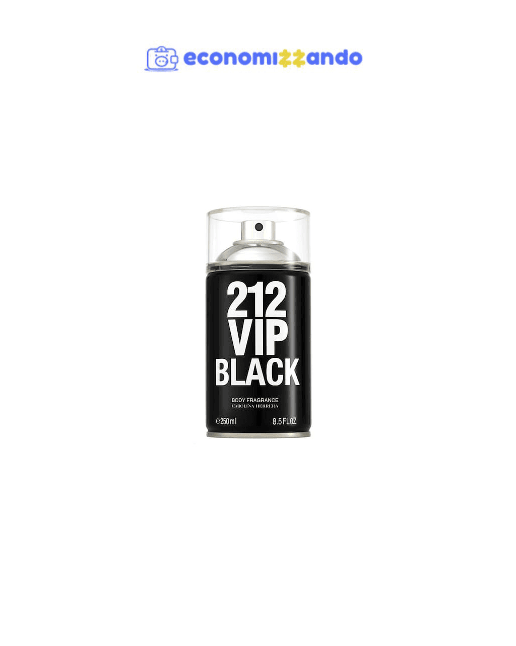 212 Vip Men Black Carolina Herrera - Body Spray 250ml