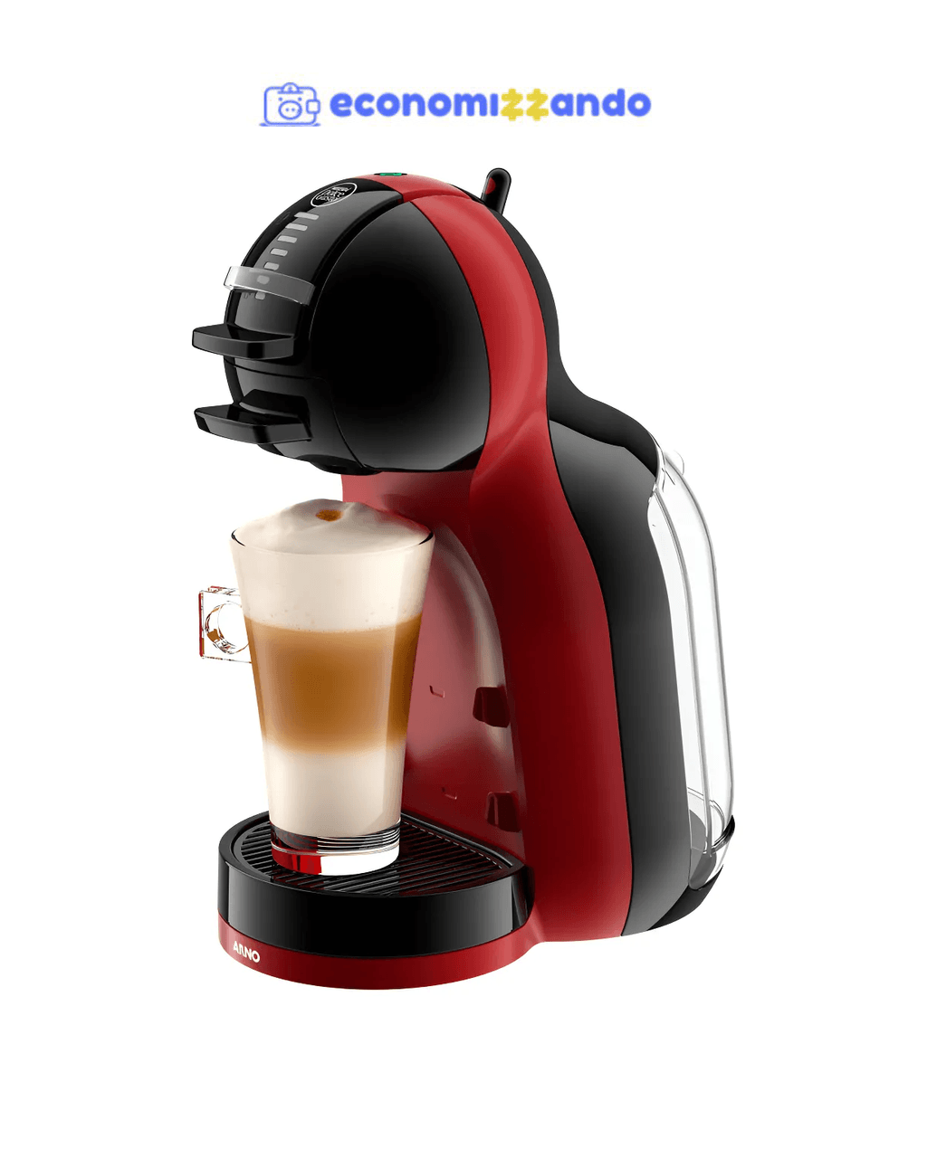 Cafeteira Nescafé Dolce Gusto Mini Me Vermelha e Preta 110v