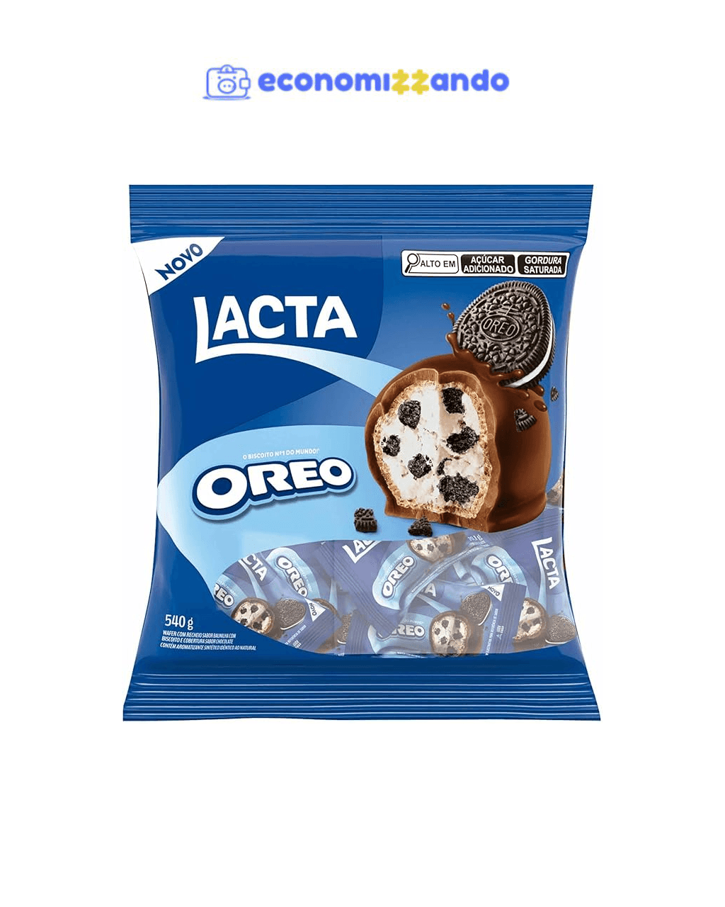 WAFER LACTA OREO 540G
