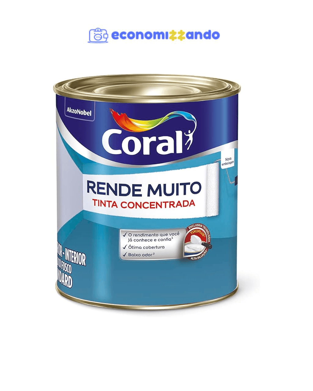 RENDE MUITO BRANCO GELO 900ML - CORAL