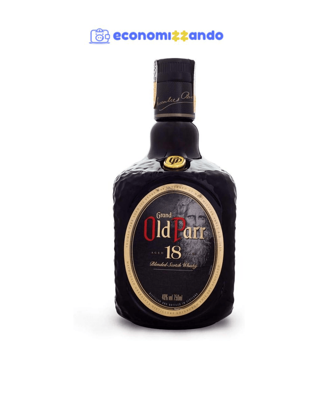 WHISKY OLD PARR 18 ANOS 750 ML Old Parr Sabor 750ML