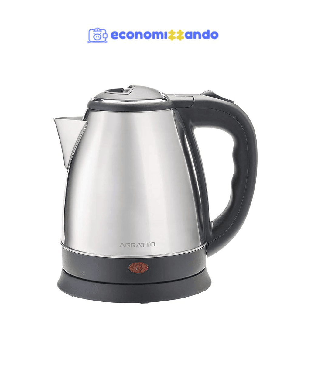 Agratto, 783, Chaleira Elétrica, 127v, Preto/Inox