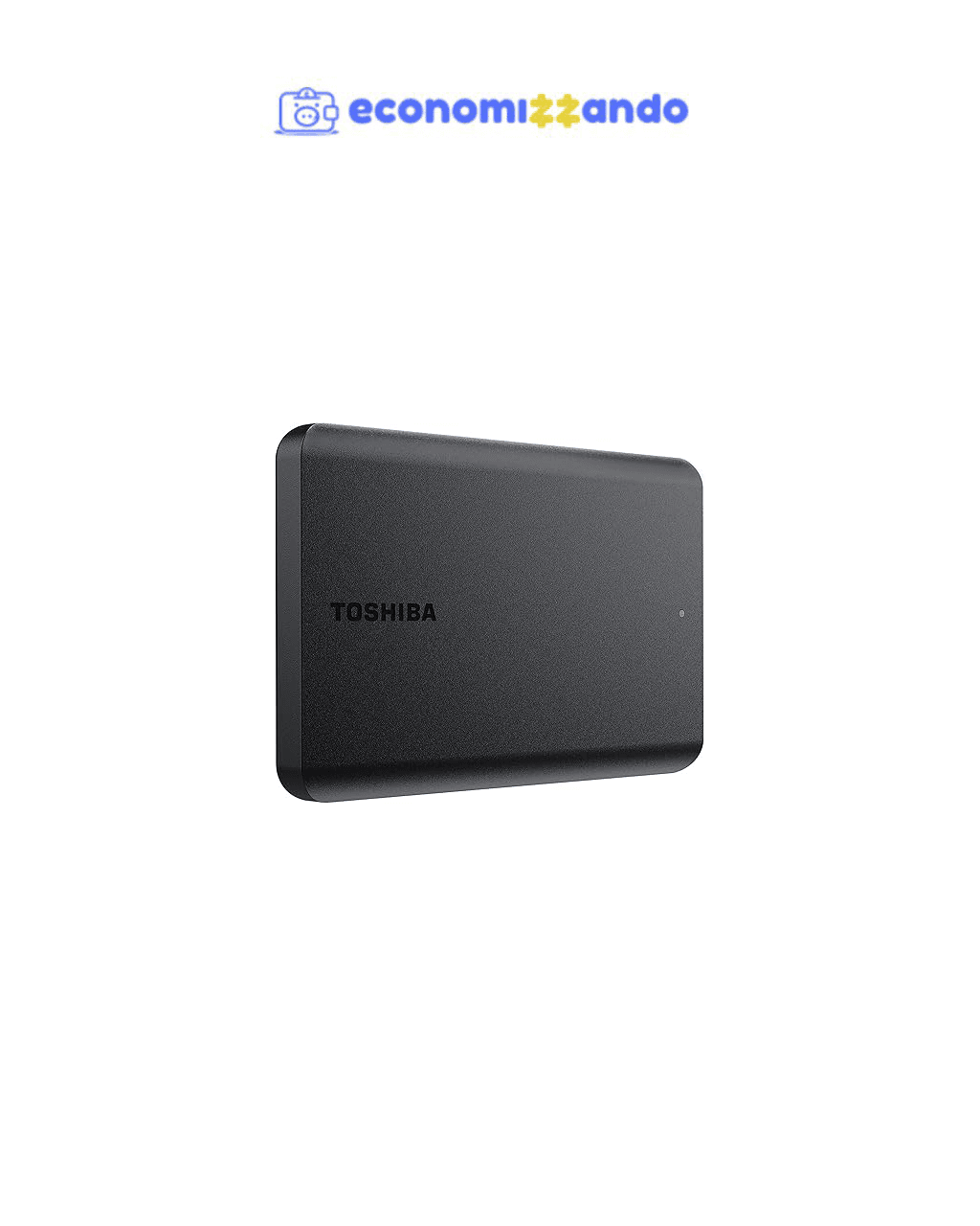 HD Externo Toshiba 2TB Canvio Basics Preto HDTB520XK3AA