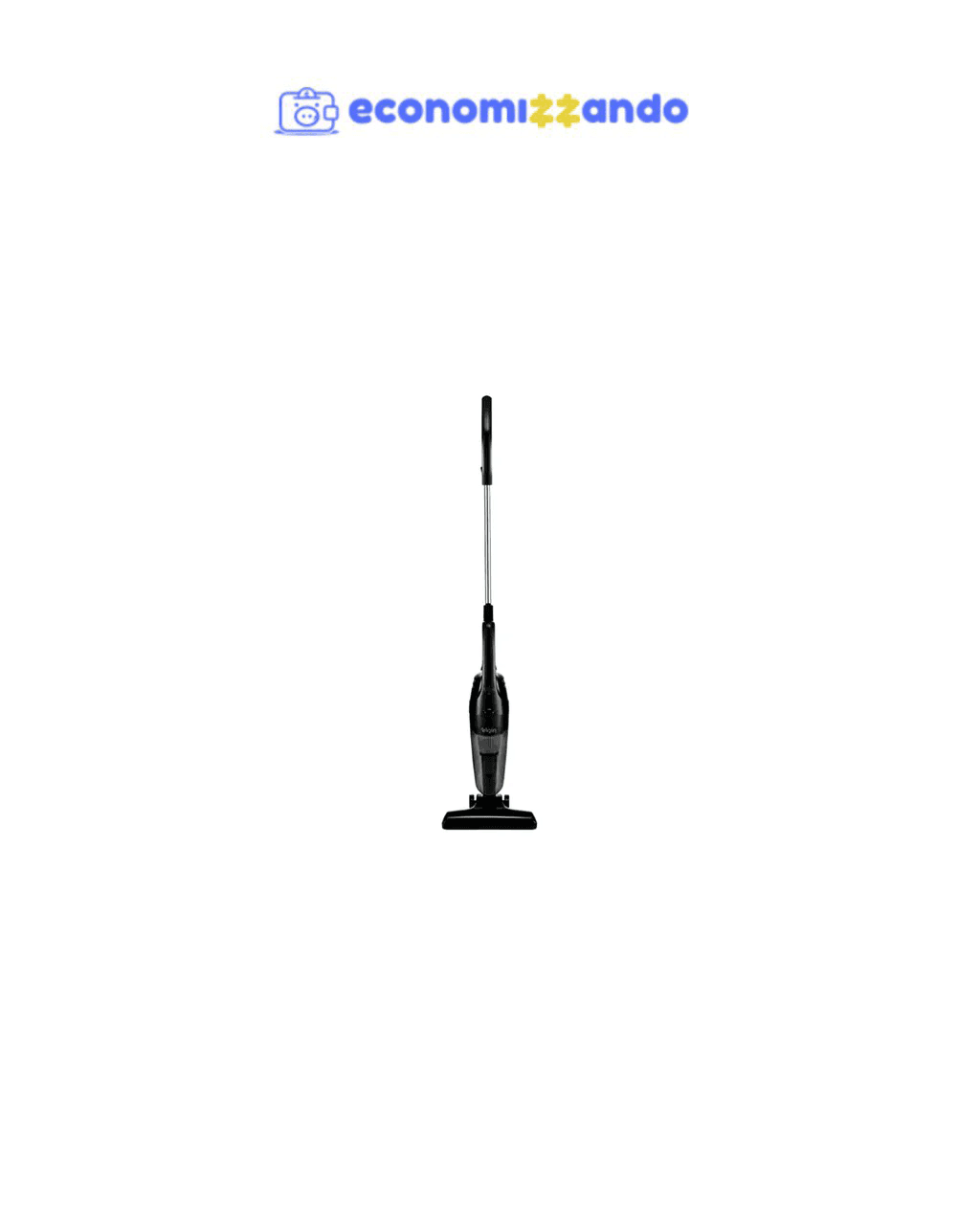 Aspirador De Pó Vertical 2x1 Clean Ii Preto - Elgin - 220V