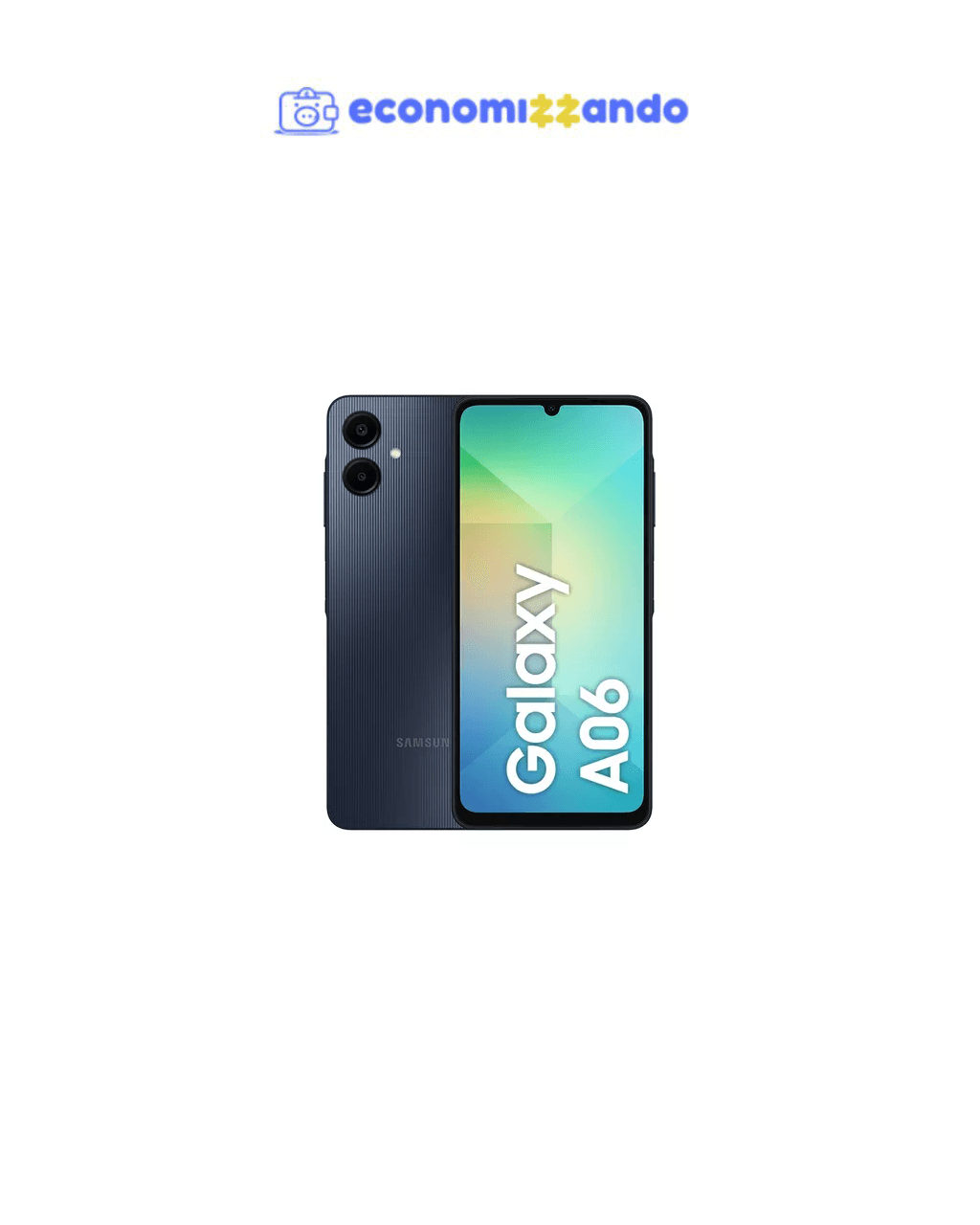 Smartphone Samsung Galaxy A06 4G 128GB 4GB RAM- Azul Escuro