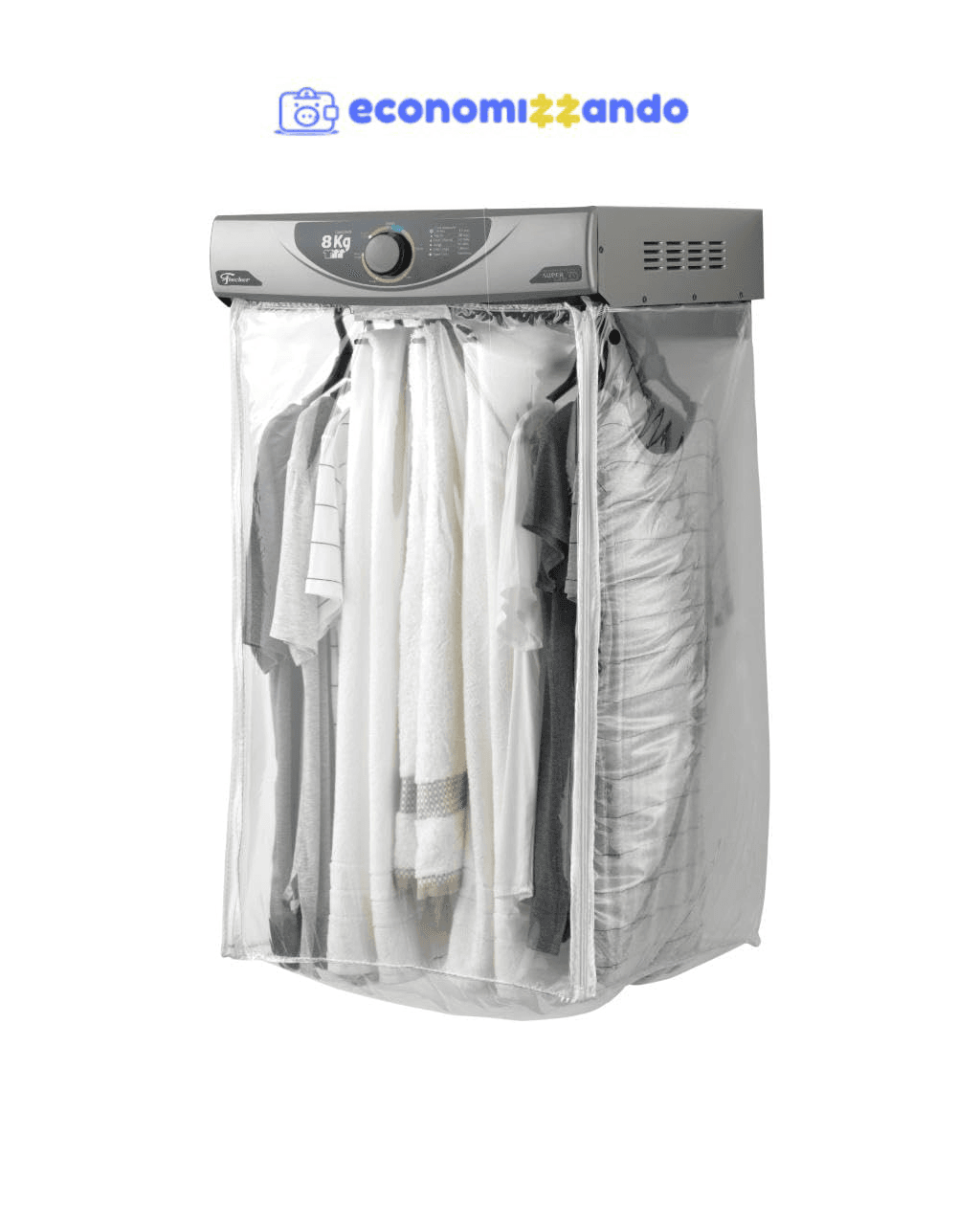FISCHER SECADORA DE ROUPAS SUPER CICLO 8KG SILVER 220V 28200-63978