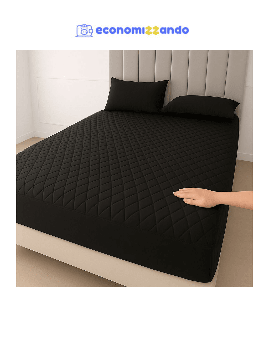 Capa de Colchão Impermeável Queen - Pillow Top Queen Impermeável