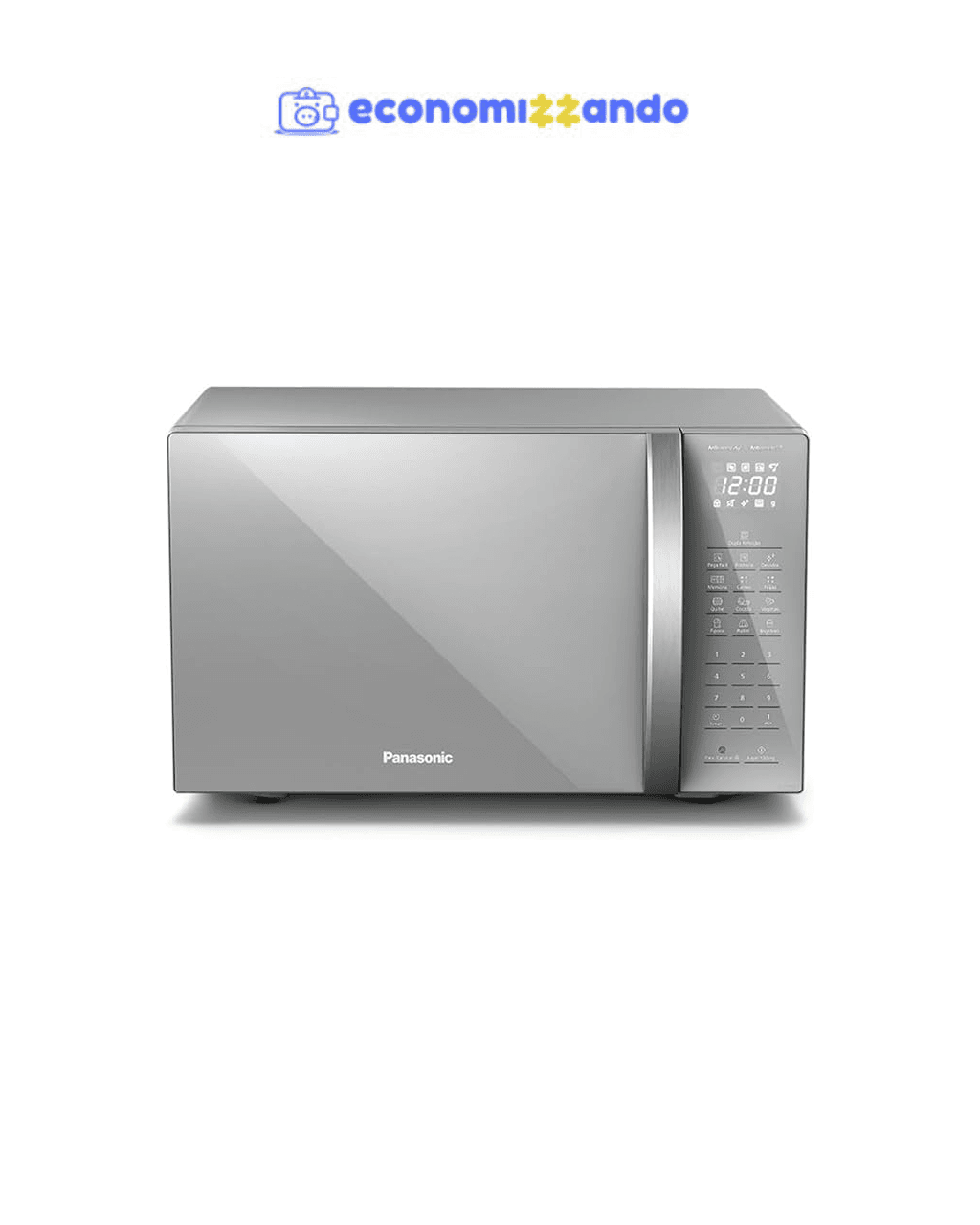 Panasonic Micro-ondas 34L Inox Antibactéria 127v NN-ST67LSRU