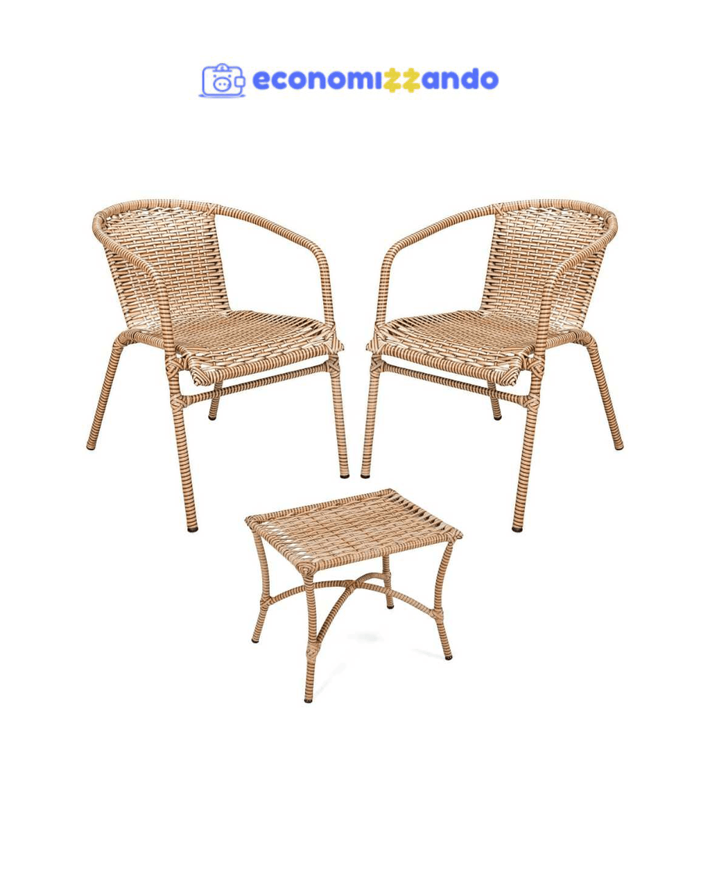 Conjunto De Cadeiras Com Mesinha Para Varanda Jardim