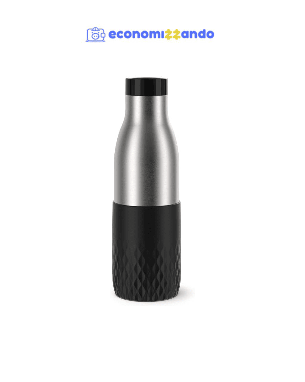 Garrafa Térmica Tefal Bludrop Preta 500ml