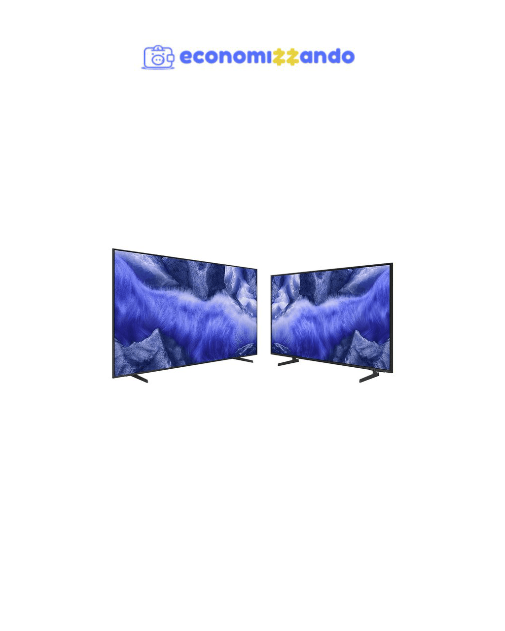 Samsung Vision AI TV 65" QLED 4K QEF1 2025  + Samsung Vision AI TV 43" QLED 4K QEF1 2025