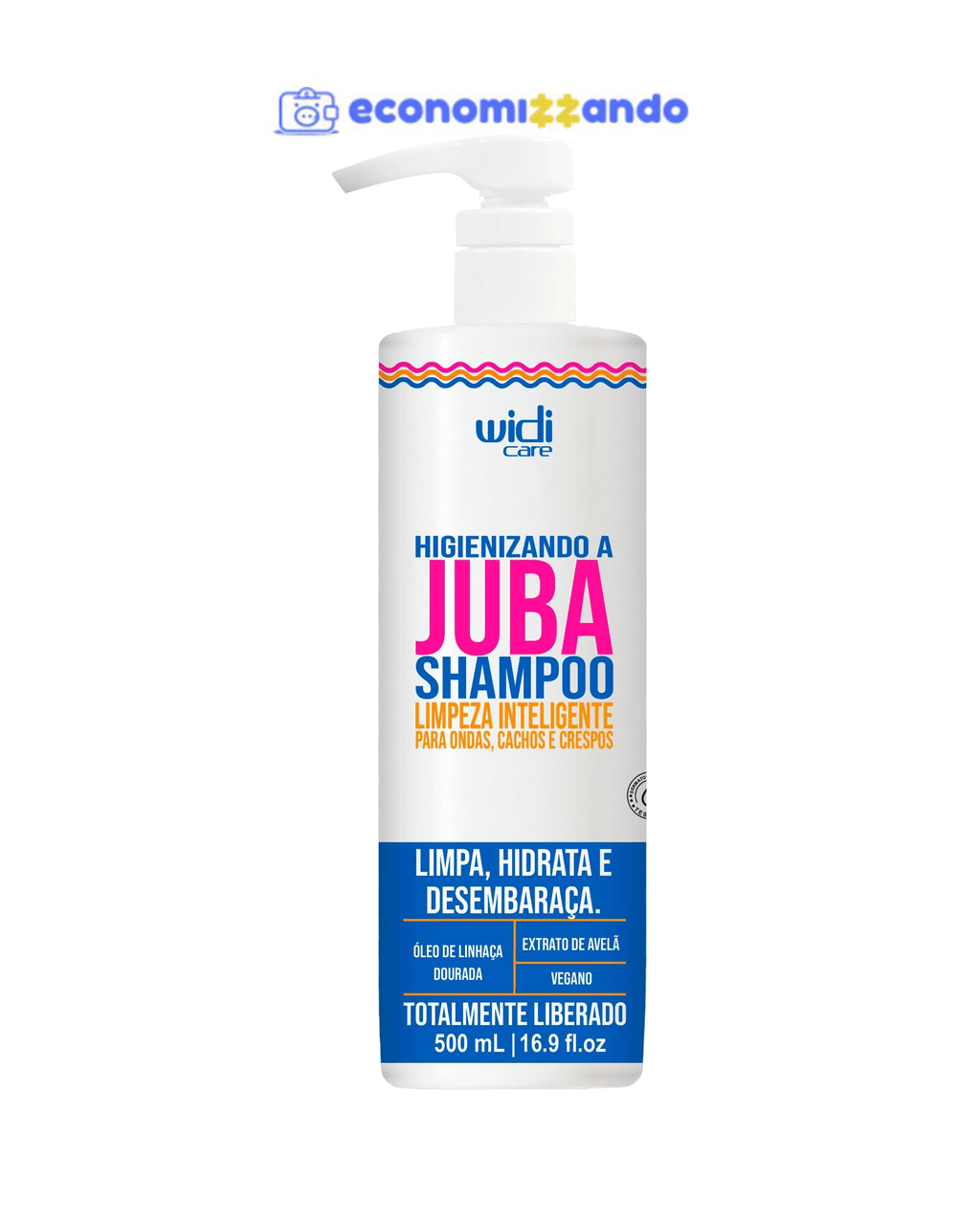 Widi Care - Shampoo Widi Care 500Ml Higienizando A Juba