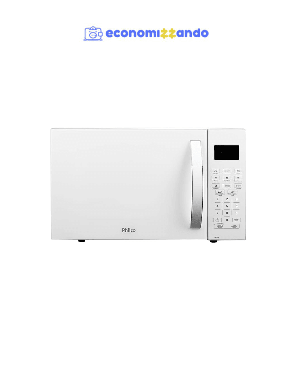 Micro-ondas Philco 20l Branco Pmo23bb 110v 110v