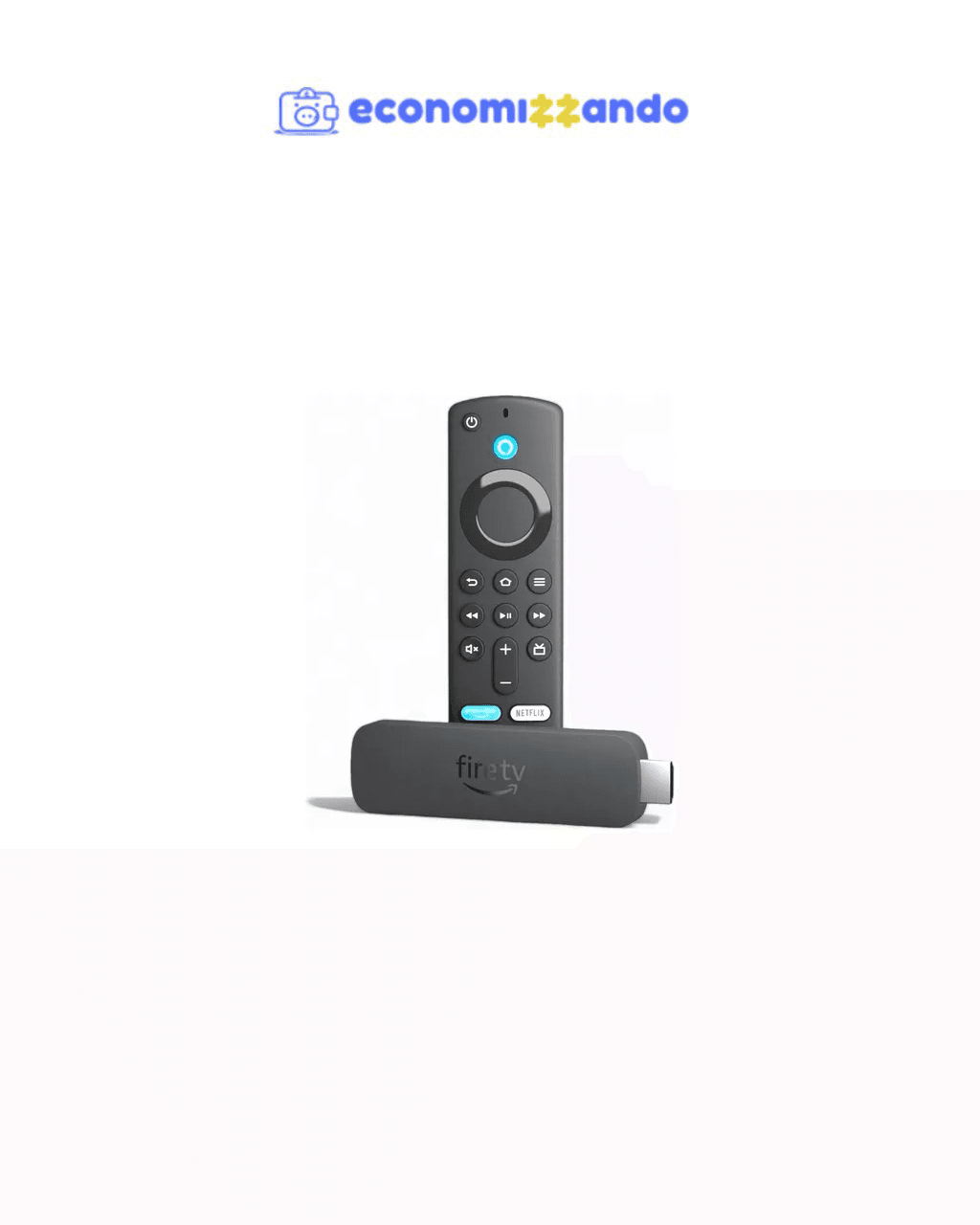 Amazon Fire Stick 4k Wi-fi 6 Com Alexa Por Voz Inteligente C