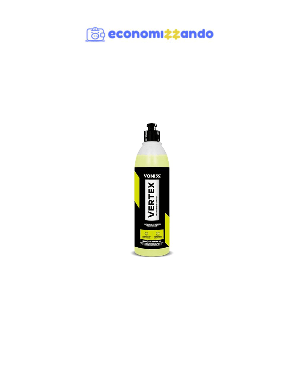 Vertex 500ml Limpeza Profunda Estofado Remove Sujeira Vonixx