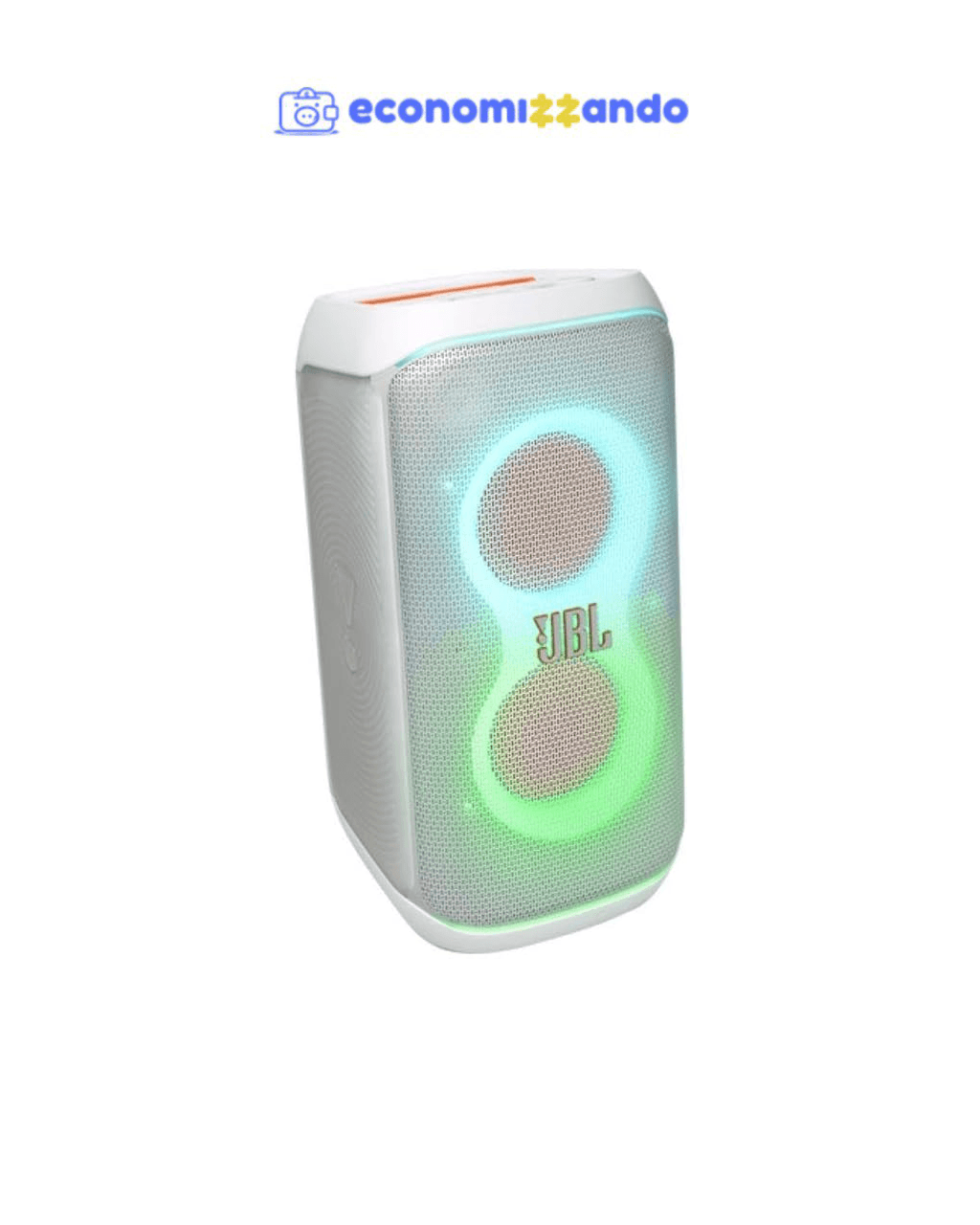 JBL, Caixa de Som, PartyBox Club 120, Som JBL Pro Sound, 160W RMS - Branco