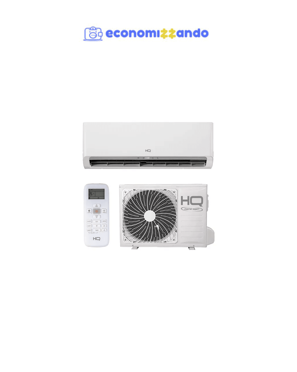 Ar Condicionado Split Hq Inverter 9k Frio Hq-inv9000fh - 220V