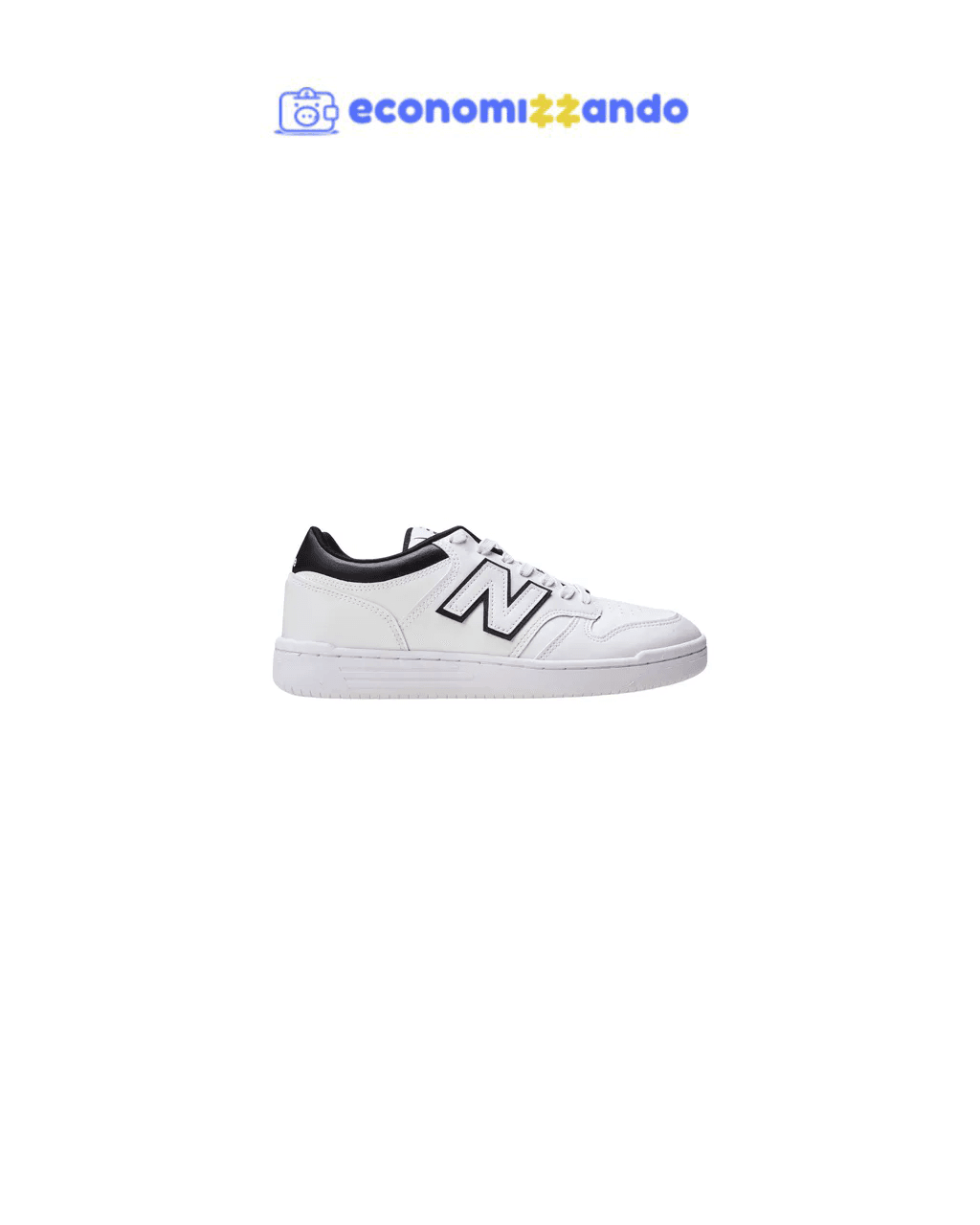 Tênis Casual Masculino Sola De Borracha 480 Low New Balance